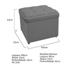 Kit Cabeceira E Calçadeira Copenhague 100 Cm Solteiro Corano