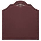 Kit Cabeceira E Calçadeira King Orlando P02 195 Cm Para Cama