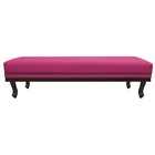 Kit Cabeceira E Calçadeira King Orlando P02 195 Cm Para Cama