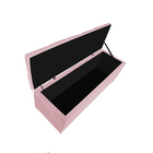 Kit Cabeceira E Calçadeira Liverpool 140 Cm Casal Corano Rosa