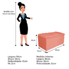 Kit Cabeceira E Calçadeira Liverpool 90 Cm Solteiro Suede Cor