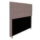 Kit Cabeceira E Calçadeira Manchester 140 Cm Casal Linho Rosê