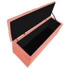 Kit Cabeceira E Calçadeira Manchester 140 Cm Casal Suede - Am