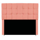 Kit Cabeceira E Calçadeira Manchester 140 Cm Casal Suede - Am