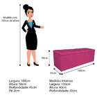 Kit Cabeceira E Calçadeira Manchester 160 Cm Queen Size Suede