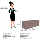 Kit Cabeceira E Calçadeira Manchester 195 Cm King Size Linho