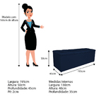 Kit Cabeceira E Calçadeira Manchester 195 Cm King Size Suede