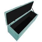 Kit Cabeceira E Calçadeira Manchester 195 Cm King Size Suede