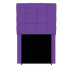 Kit Cabeceira E Calçadeira Manchester 90 Cm Solteiro Corano -