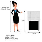 Kit Cabeceira E Calçadeira Manchester 90 Cm Solteiro Corano -