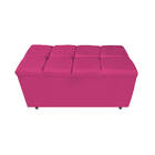 Kit Cabeceira E Calçadeira Manchester 90 Cm Solteiro Suede -