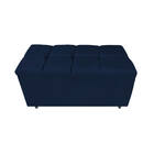 Kit Cabeceira E Calçadeira Manchester 90 Cm Solteiro Suede -