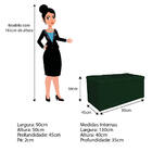 Kit Cabeceira E Calçadeira Manchester 90 Cm Solteiro Suede -