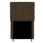 Kit Cabeceira E Calçadeira Manchester 90 Cm Solteiro Suede Ma