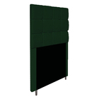 Kit Cabeceira E Calçadeira Manchester 90 Cm Solteiro Suede Ve