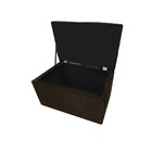 Kit Cabeceira E Calçadeira Munique 100 Cm Solteiro Corano Mar