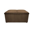 Kit Cabeceira E Calçadeira Munique 100 Cm Solteiro Suede Marr