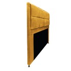 Kit Cabeceira E Calçadeira Munique 160 Cm Queen Size Suede Mo