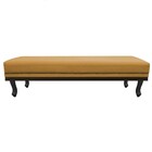 Kit Cabeceira E Calçadeira Queen Orlando P02 160 Cm Para Cama