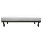 Kit Cabeceira E Calçadeira Queen Orlando P02 160 Cm Para Cama