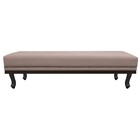 Kit Cabeceira E Calçadeira Queen Orlando P02 160 Cm Para Cama