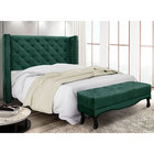 Kit Cabeceira E Calçadeira Recamier Casal 1 40m Vicenza Velud