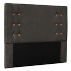 Kit Cabeceira E Calçadeira Recamier Queen 1 60m Gênova Suede