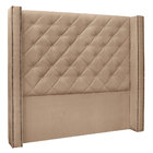 Kit Cabeceira E Calçadeira Recamier Queen 1 60m Vicenza Suede