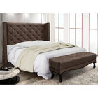 Kit Cabeceira E Calçadeira Recamier Queen 1 60m Vicenza Velud