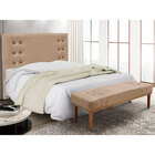 Kit Cabeceira E Calçadeira Recamier Solteiro 0 90m Gênova Sue