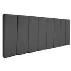 Kit Cabeceira E Calçadeira Sevilha P02 140 Cm Casal Linho Chu