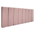 Kit Cabeceira E Calçadeira Sevilha P02 140 Cm Casal Linho Ros