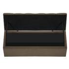 Kit Cabeceira E Calçadeira Sevilha P02 160 Cm Queen Size Sued