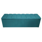 Kit Cabeceira E Calçadeira Sevilha P02 160 Cm Queen Size Sued