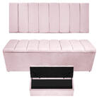 Kit Cabeceira E Calçadeira Sevilha P02 195 Cm King Size Coran