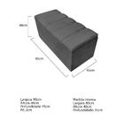 Kit Cabeceira E Calçadeira Sevilha P02 90 Cm Solteiro Corano