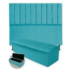 Kit Cabeceira E Calçadeira Solteiro 90 Cm Cancun Platinum Dec