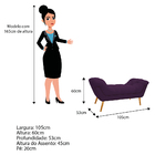 Kit Cabeceira E Calçadeira Veneza 100 Cm Solteiro Suede Roxo