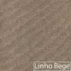 Kit Cabeceira E Calçadeira Veneza 140 Cm Casal Linho Bege - D