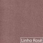 Kit Cabeceira E Calçadeira Veneza 140 Cm Casal Linho Rosê - A