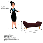 Kit Cabeceira E Calçadeira Veneza 160 Cm Queen Size Corano Bo