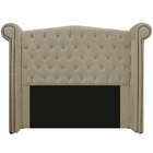 Kit Cabeceira E Calçadeira Veneza 160 Cm Queen Size Linho Beg