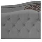 Kit Cabeceira E Calçadeira Yasmim 160 Cm Queen Size Suede Cin