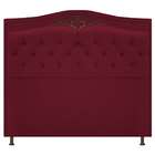 Kit Cabeceira E Calçadeira Yasmim 195 Cm King Size Suede Bord