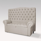 Kit Cabeceira E Recamier Baú De Cama Box Queen 158 Cm Larhome