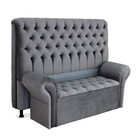 Kit Cabeceira E Recamier Baú P/cama Box Casal  138 Cm Larhome