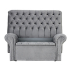 Kit Cabeceira E Recamier Baú P/cama Box Queen 158 Cm Larhome