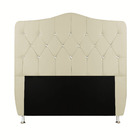 Kit Cabeceira Estofada Com Botão Cristal Para Cama Box Soltei