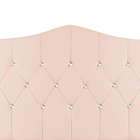 Kit Cabeceira Estofada Com Botão Cristal Para Cama Box Soltei