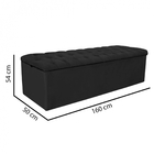 Kit Cabeceira Estofada E Calçadeira Recamier Espanha 160cm Qu